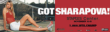 sharapova's skank ad
